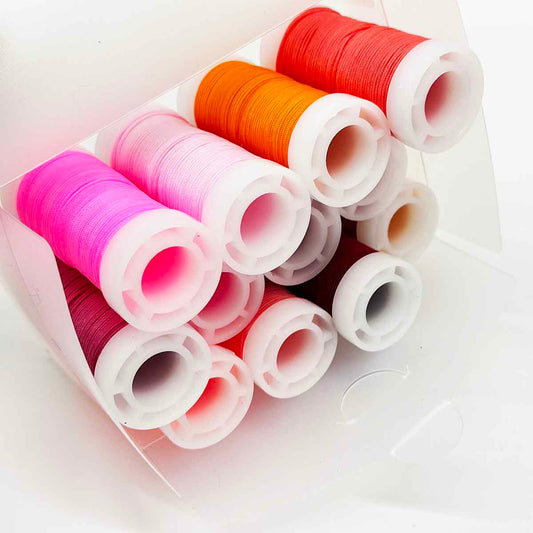 No.72 0.8mm 12rolls/set Pink Series DIY Jewelry Bracelet Jade Thread String