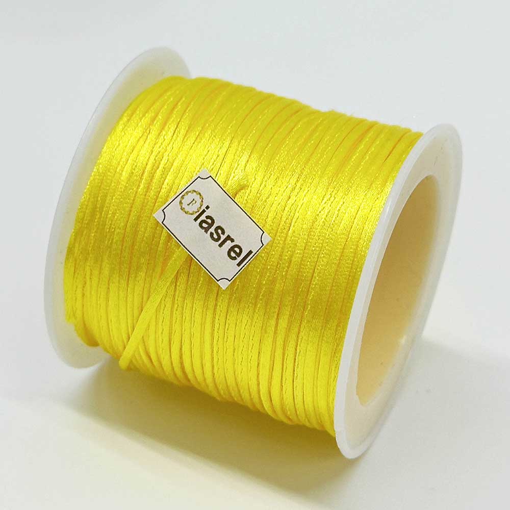 1.5mm 25yards/roll Jewelry Making DIY Making Chinese Knot Macrame Cord