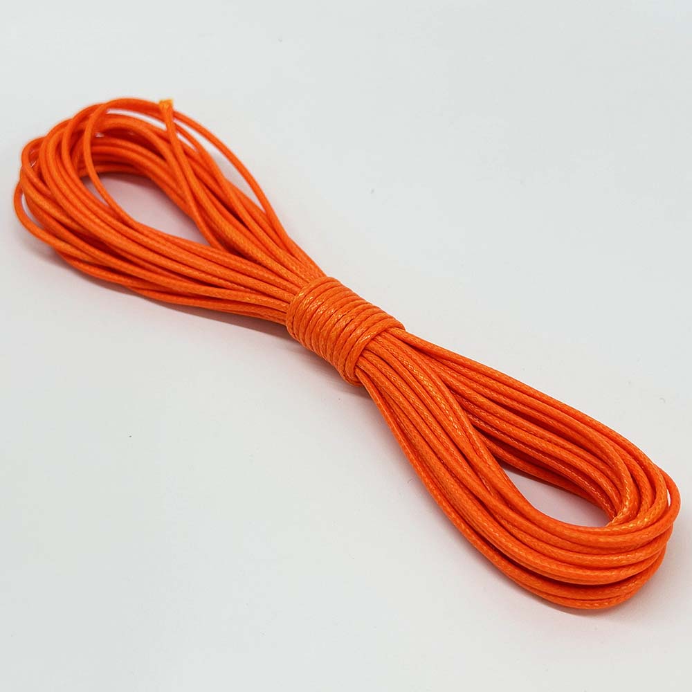 0.5mm 0.8mm 1mm 10Yards/lot Waxed Cord Rope Waxed Thread Cord String Strap