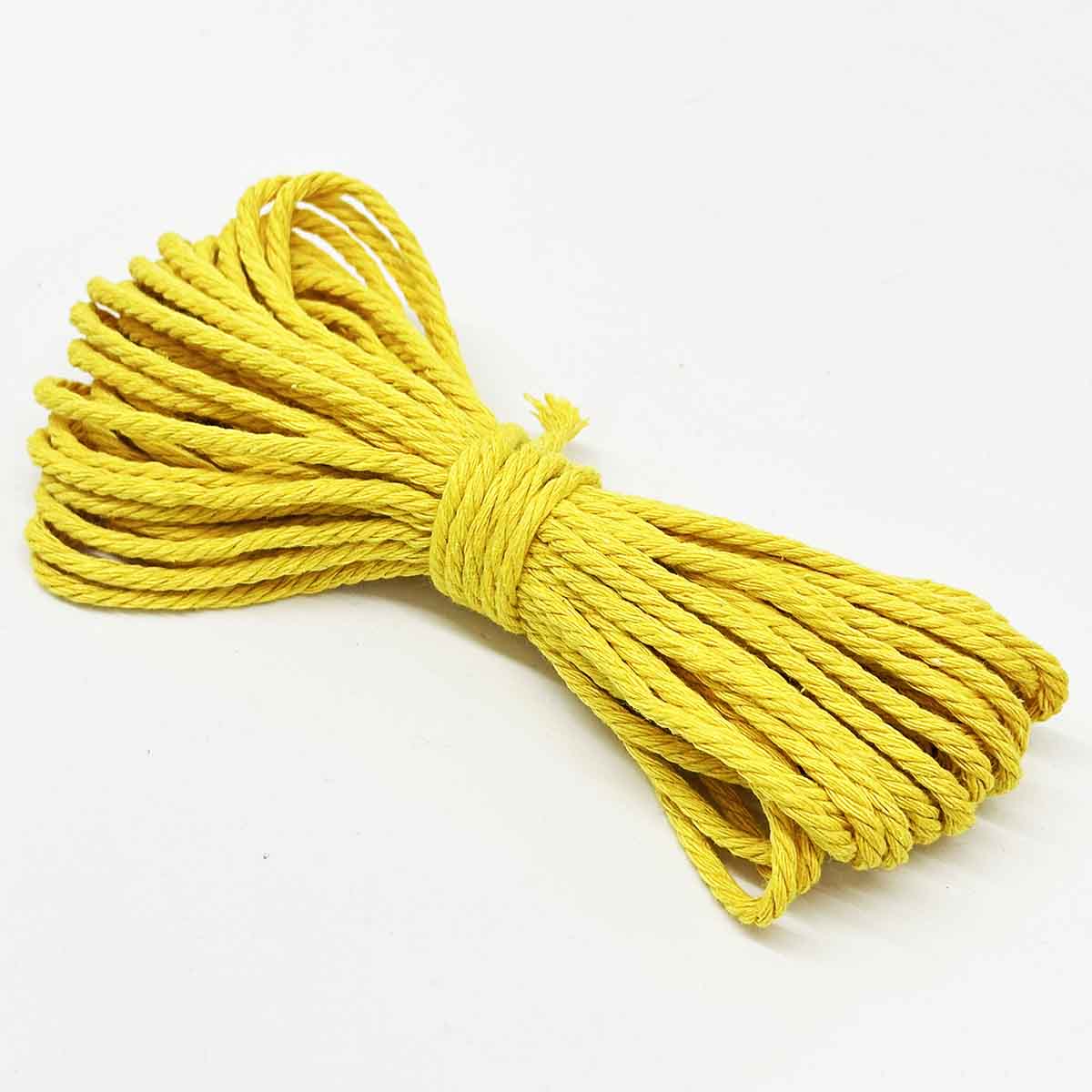 3mm 10Yards Colored Cotton Rope Yarn Macrame Cord Cotton Ropes