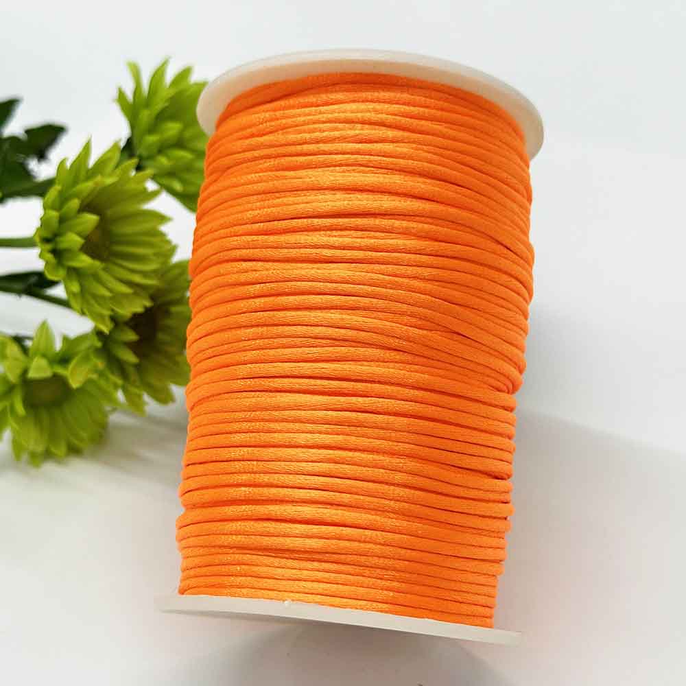 105Yards/roll 1.5mm 2.0mm 2.5mm Chinese Knotting Cord Braided Macrame Thread Beading String