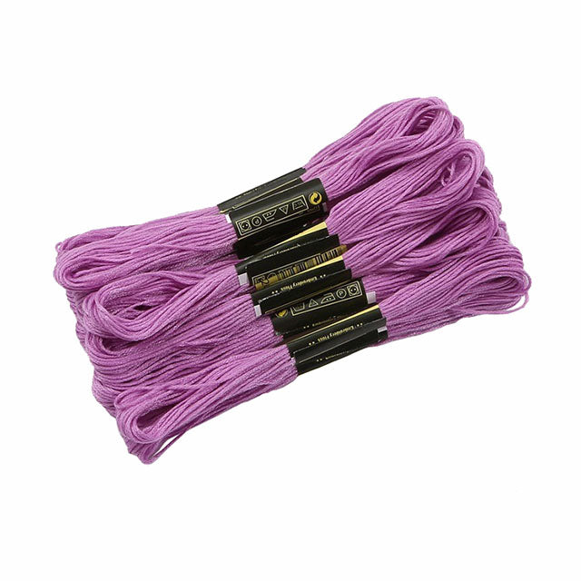 8pcs Jacquard Thread Cotton Thread  Embroidery Floss Cross Stitch Thread