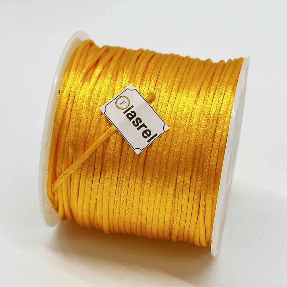 1.5mm 25yards/roll Jewelry Making DIY Making Chinese Knot Macrame Cord