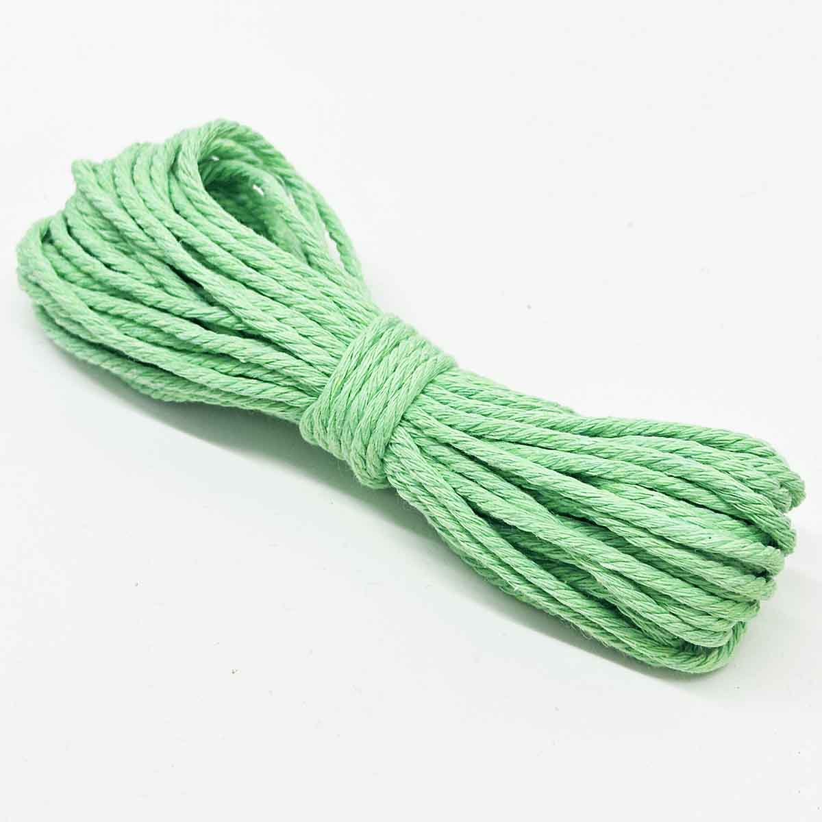 3mm 10Yards Colored Cotton Rope Yarn Macrame Cord Cotton Ropes