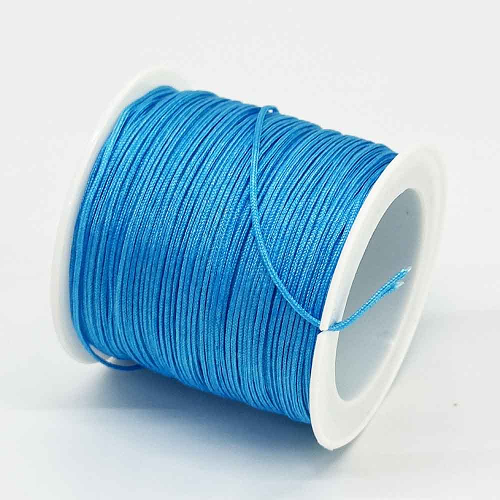 0.8mm* 43Yards Jade Thread Knit Rope Colorful Chinese Knot Braided String Nylon Cord