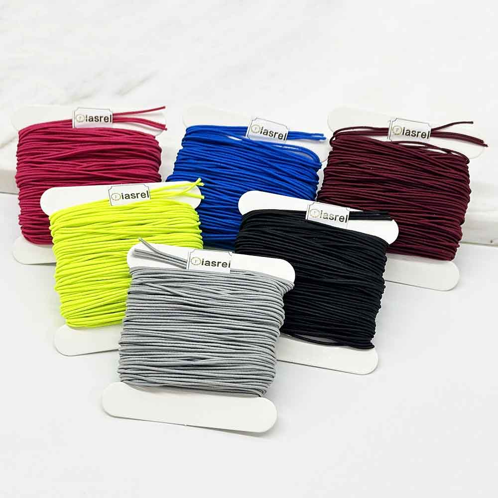 6pcs 1mm Elastic String Cord Elastic Thread Beading String Cord