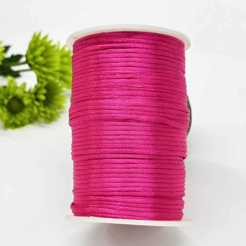 105Yards/roll 1.5mm 2.0mm 2.5mm Chinese Knotting Cord Braided Macrame Thread Beading String