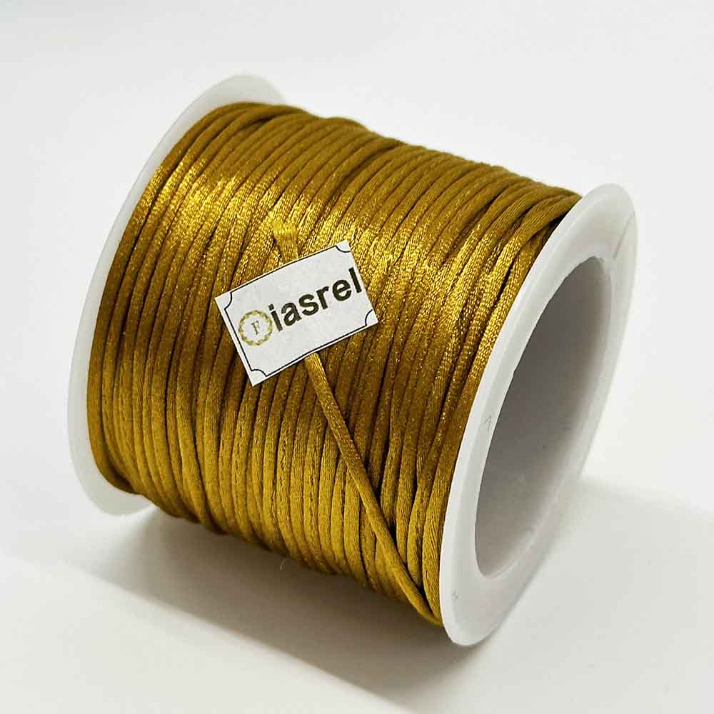 1.5mm 25yards/roll Jewelry Making DIY Making Chinese Knot Macrame Cord