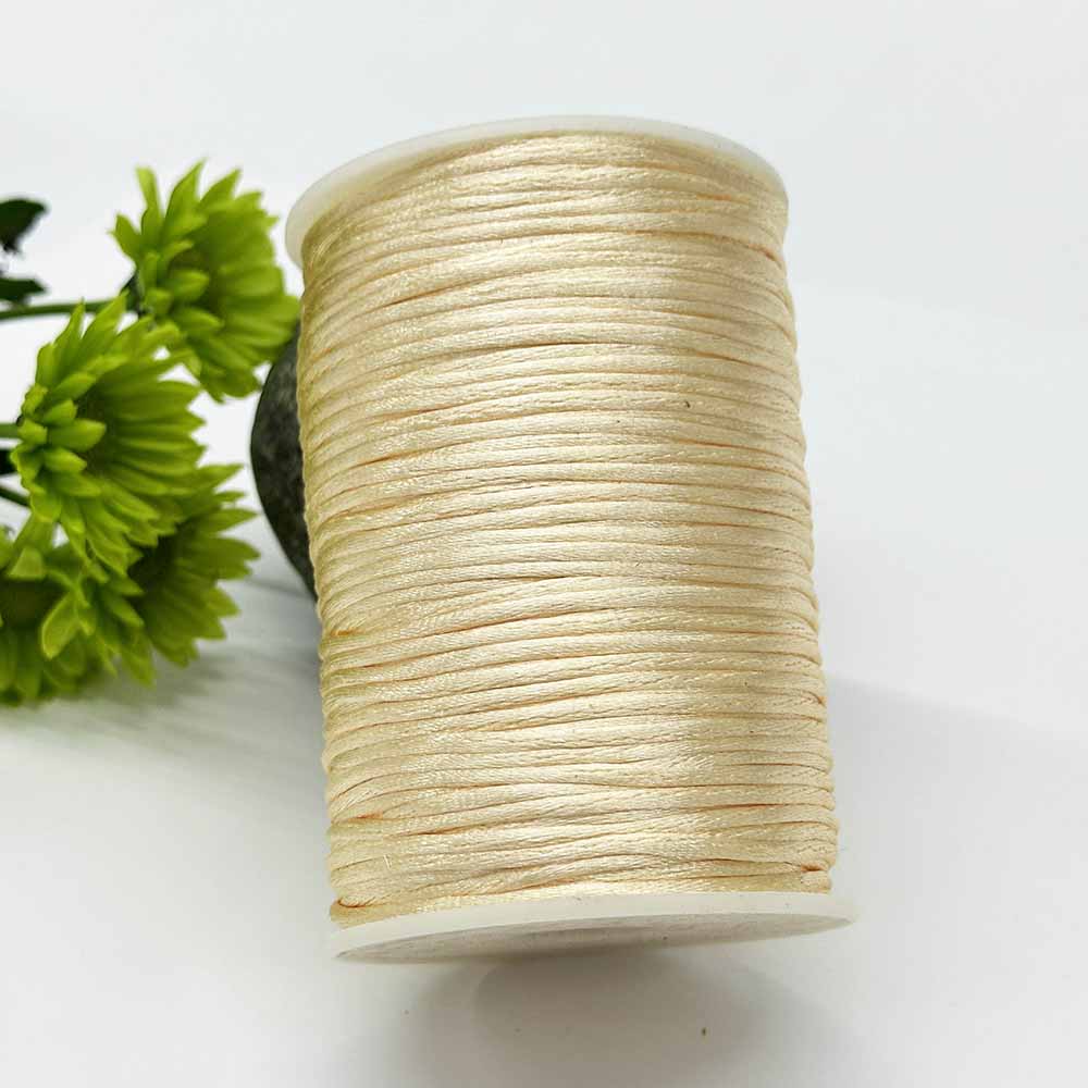 105Yards/roll 1.5mm 2.0mm 2.5mm Chinese Knotting Cord Braided Macrame Thread Beading String