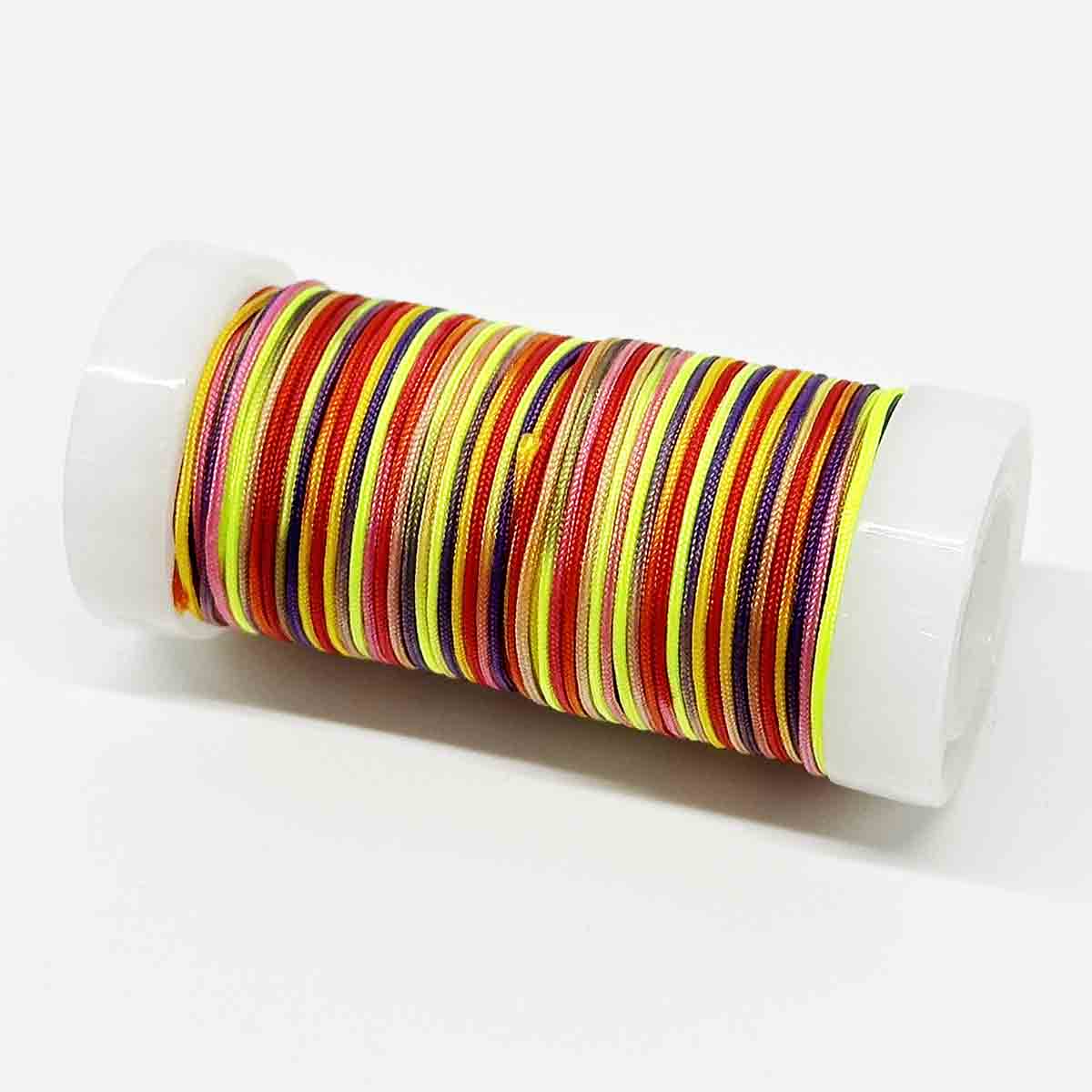 No.72 0.8mm 20yard/roll Multicolor Gradient Jade Thread Jewelry Making Nylon String