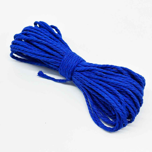 2mm Diameter 10Yards Long Cotton Polyester Strings Rope Macrame Braided Cord