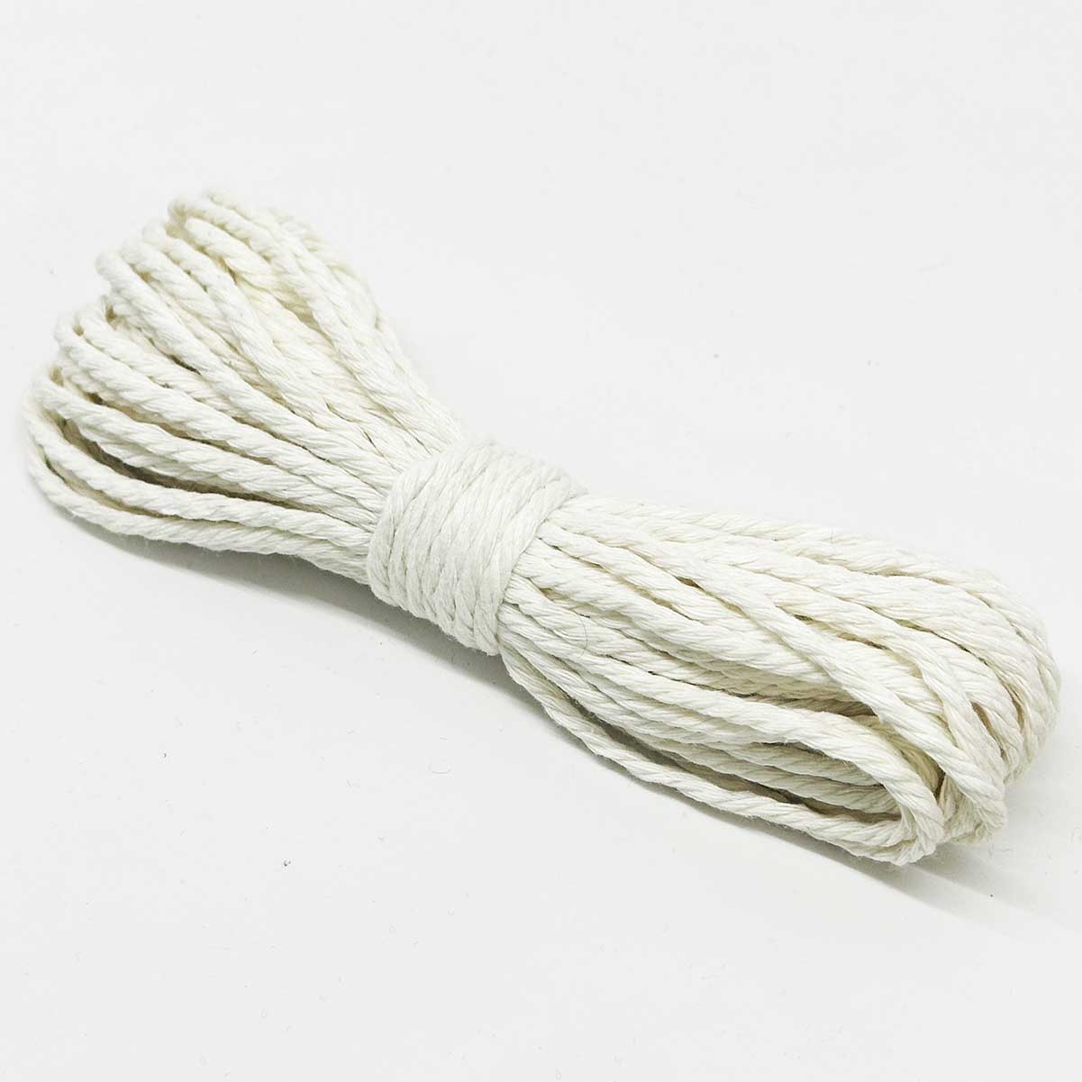 3mm 10Yards Colored Cotton Rope Yarn Macrame Cord Cotton Ropes