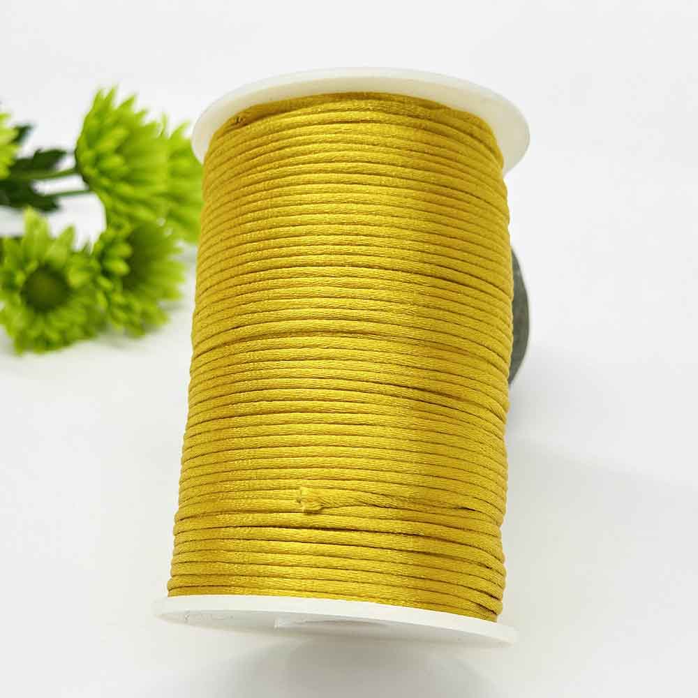 105Yards/roll 1.5mm 2.0mm 2.5mm Chinese Knotting Cord Braided Macrame Thread Beading String