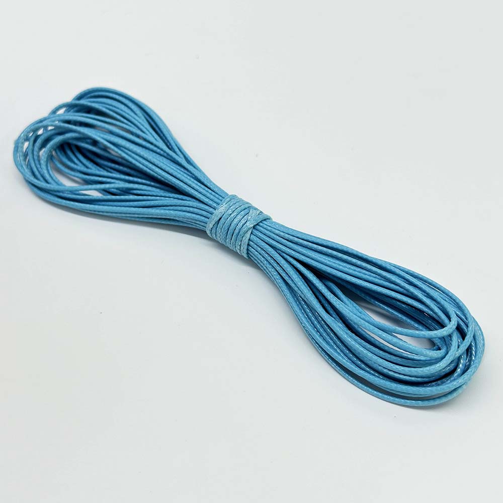 0.5mm 0.8mm 1mm 10Yards/lot Waxed Cord Rope Waxed Thread Cord String Strap