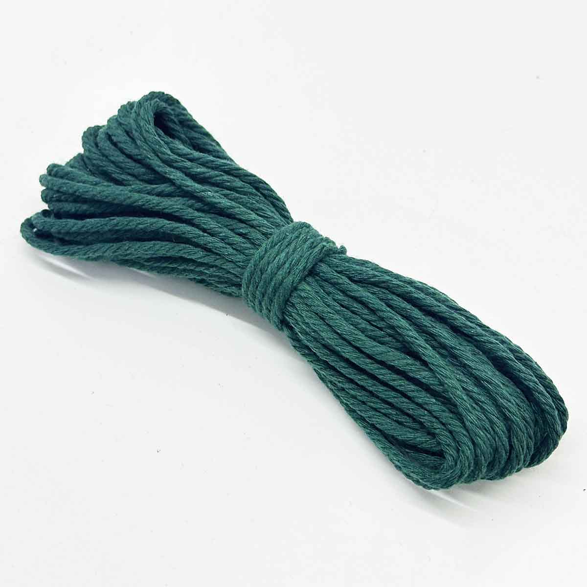 3mm 10Yards Colored Cotton Rope Yarn Macrame Cord Cotton Ropes