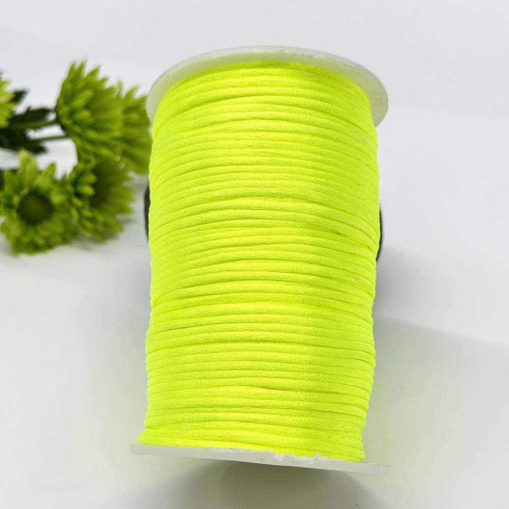 105Yards/roll 1.5mm 2.0mm 2.5mm Chinese Knotting Cord Braided Macrame Thread Beading String