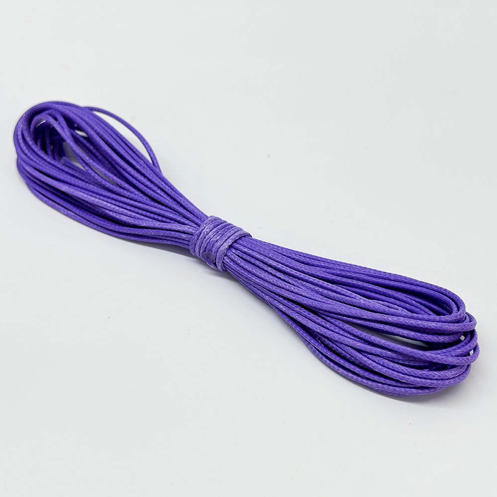 0.5mm 0.8mm 1mm 10Yards/lot Waxed Cord Rope Waxed Thread Cord String Strap