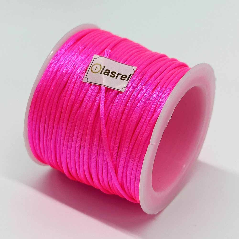 1.5mm 25yards/roll Jewelry Making DIY Making Chinese Knot Macrame Cord