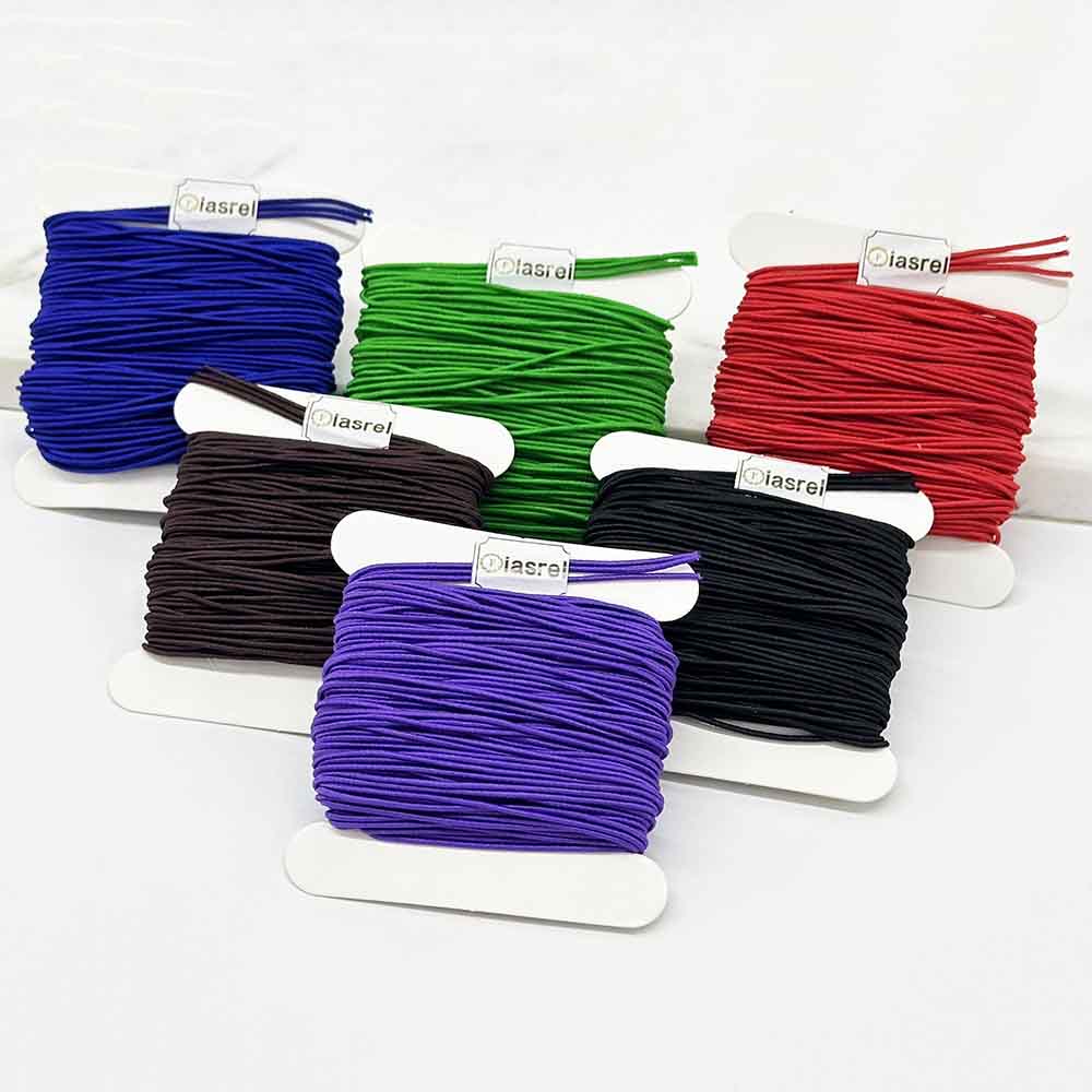 6pcs 1mm Elastic String Cord Elastic Thread Beading String Cord