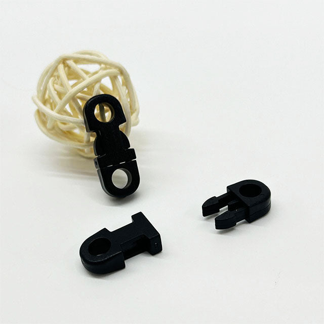 10mm 5pcs Quick Release Plastic Buckles Durable Snap Clasps Round Side Safety Release Buckles