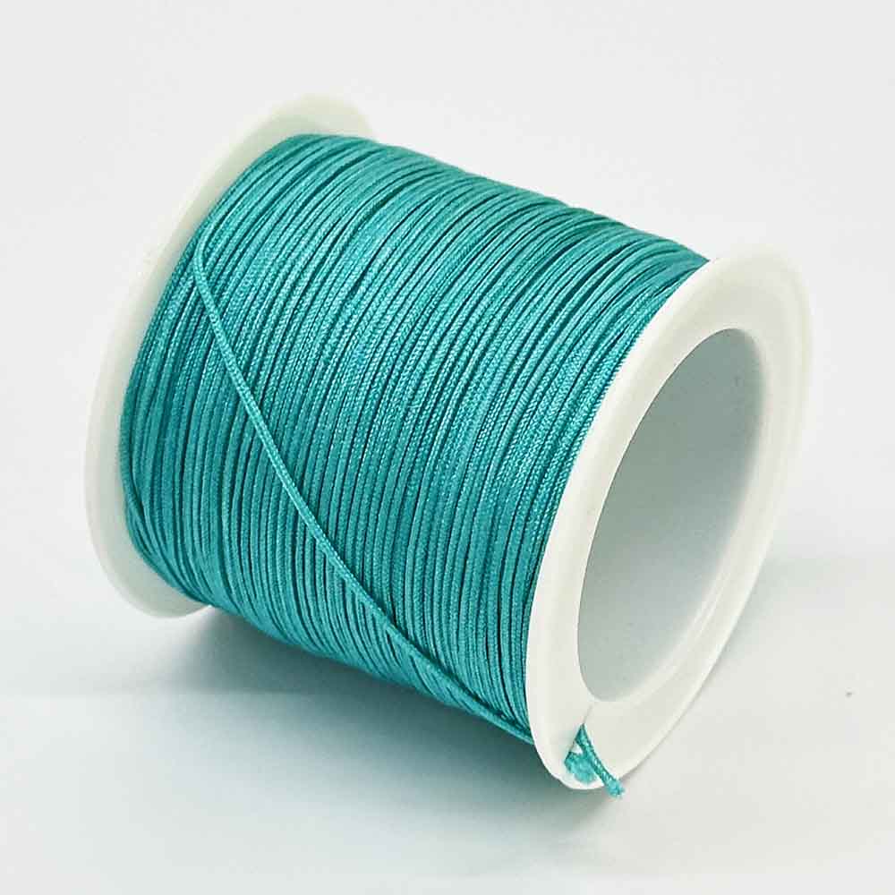 0.8mm* 43Yards Jade Thread Knit Rope Colorful Chinese Knot Braided String Nylon Cord