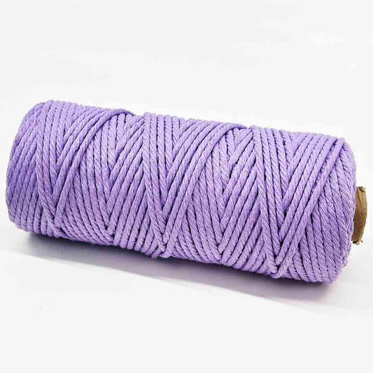 3mm 110Yards Twisted Cotton String Rope Macrame Twine Cord