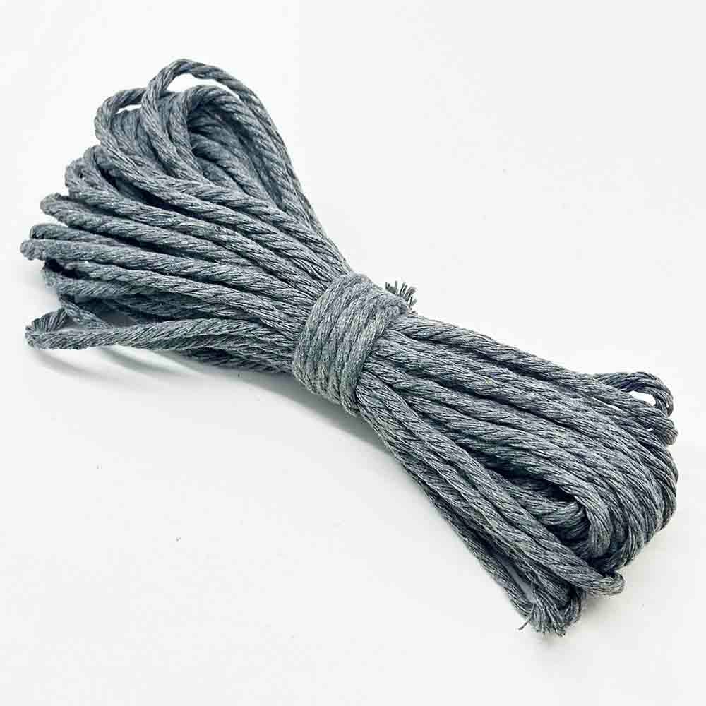 3mm 10Yards Colored Cotton Rope Yarn Macrame Cord Cotton Ropes