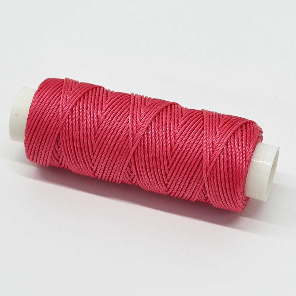 0.55mm 32 Yards 42-Color Round Wax Thread Spool Braided Bracelets Faux Leather Sewing Thread