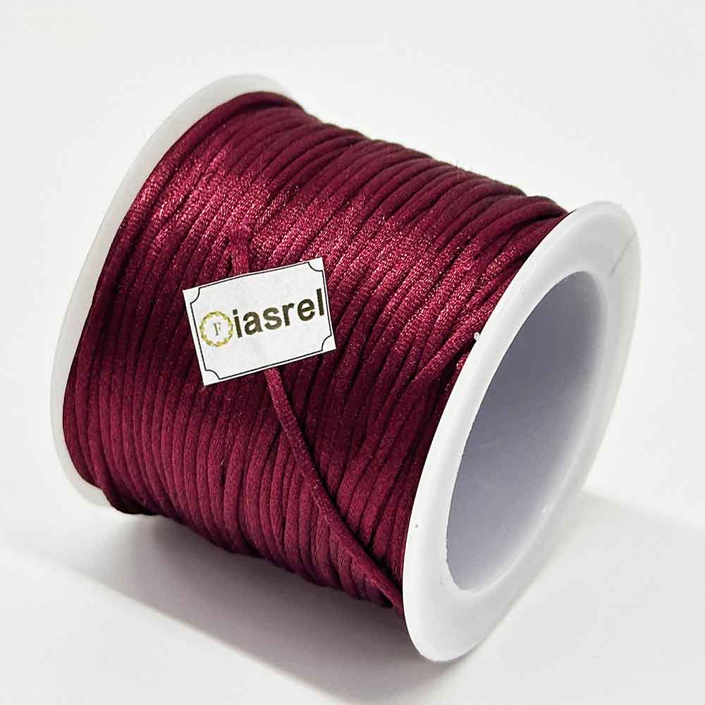 1.5mm 25yards/roll Jewelry Making DIY Making Chinese Knot Macrame Cord