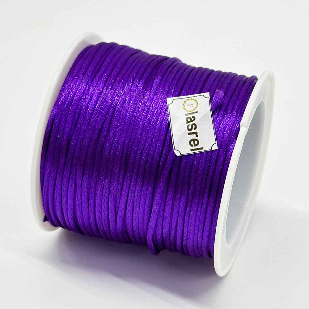 1.5mm 25yards/roll Jewelry Making DIY Making Chinese Knot Macrame Cord