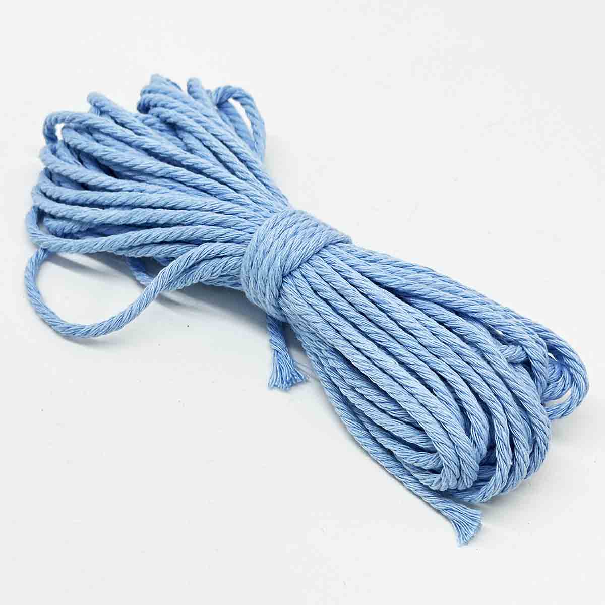 3mm 10Yards Colored Cotton Rope Yarn Macrame Cord Cotton Ropes