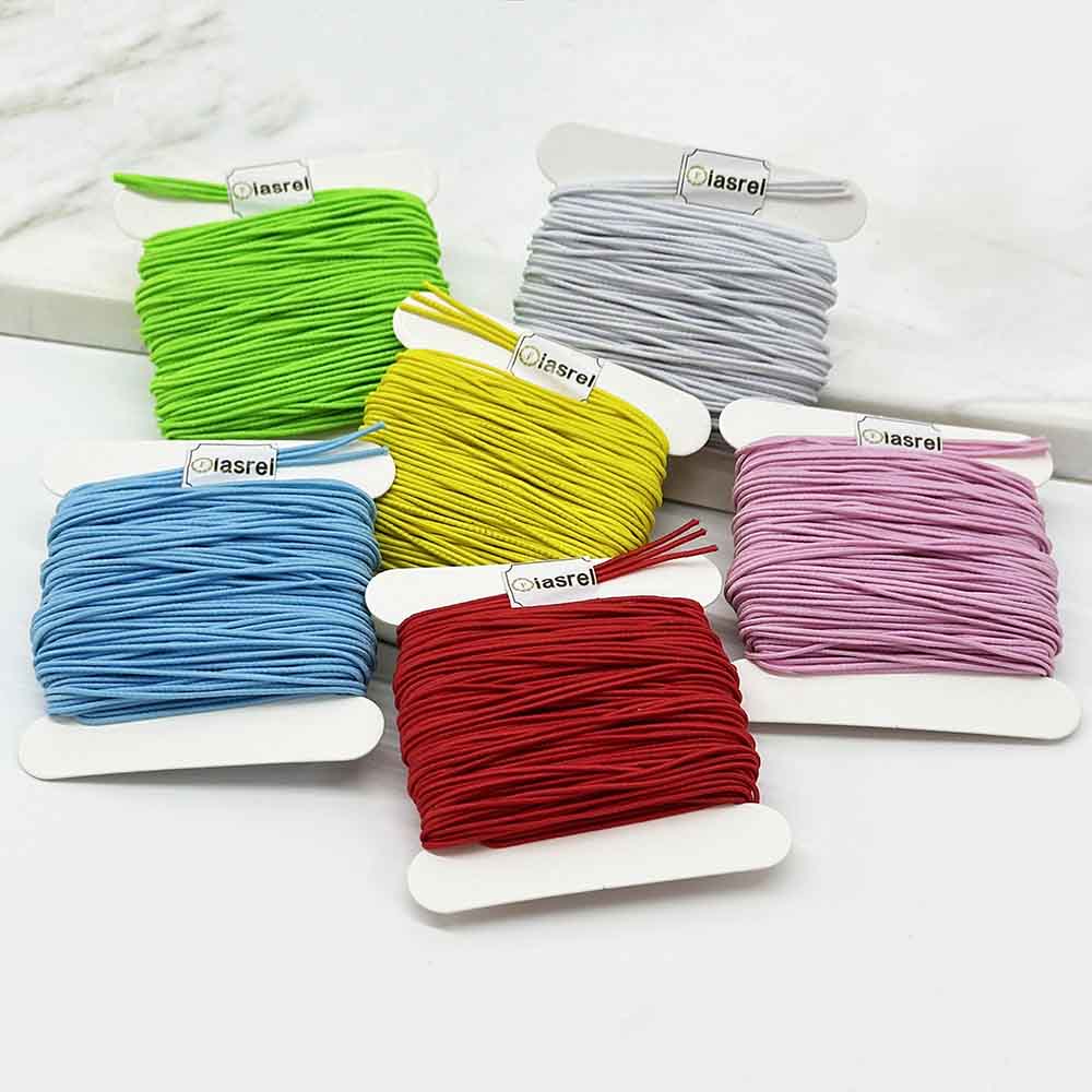 6pcs 1mm Elastic String Cord Elastic Thread Beading String Cord