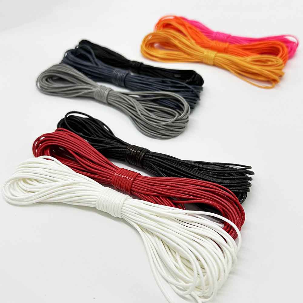 1 Set DIY Jewelry Making Kit: 0.5/0.8/1.0/1.5mm 9colors - Handcrafted Wax Cord Rope PU Leather Thread String