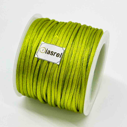 2mm Nylon Line Cord Colorful Macrame Bracelet Braided Rope Chinese Knotting Silk Macrame Cord