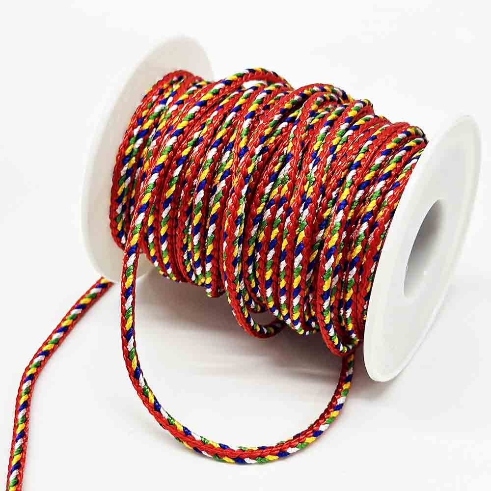 1.5mm 2mm 2.5mm DIY Five-color Thread String for Bracelet Necklace Making