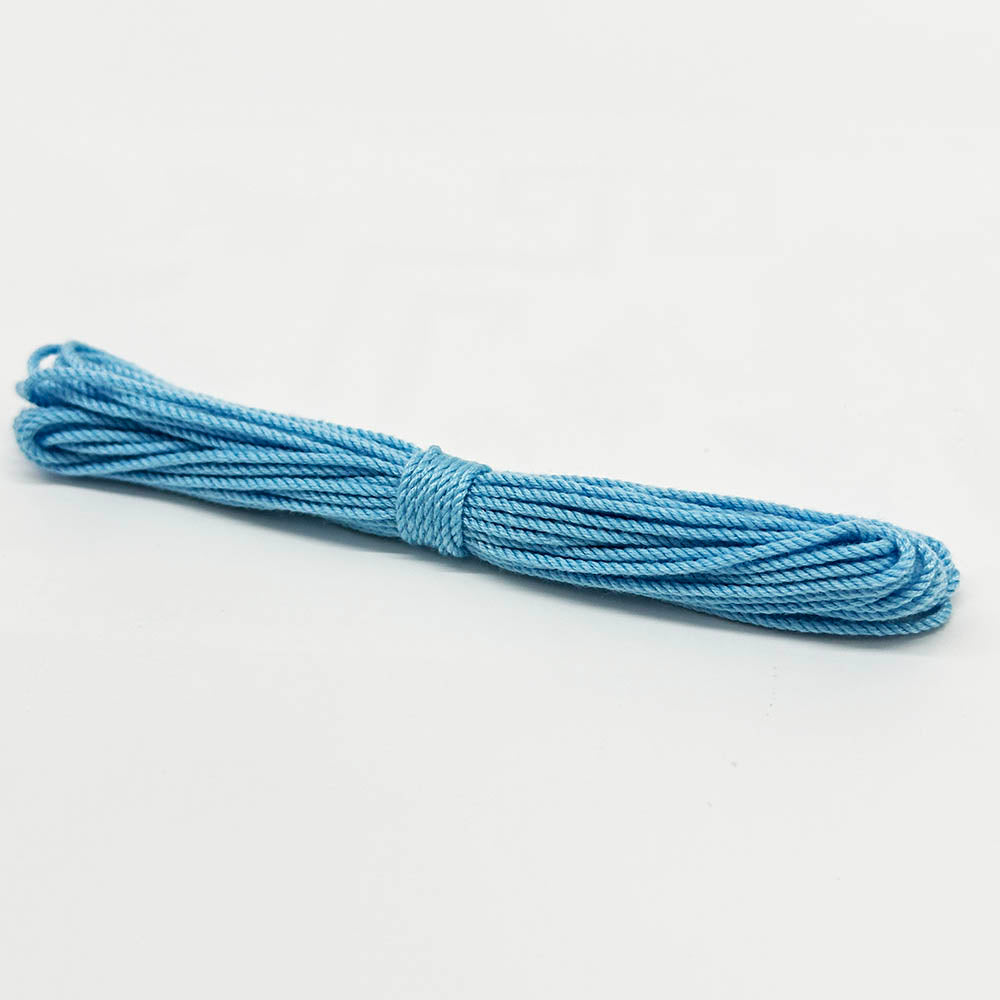 1mm Polyester Braided Rope Cord Twisted Macrame Cotton Thread String