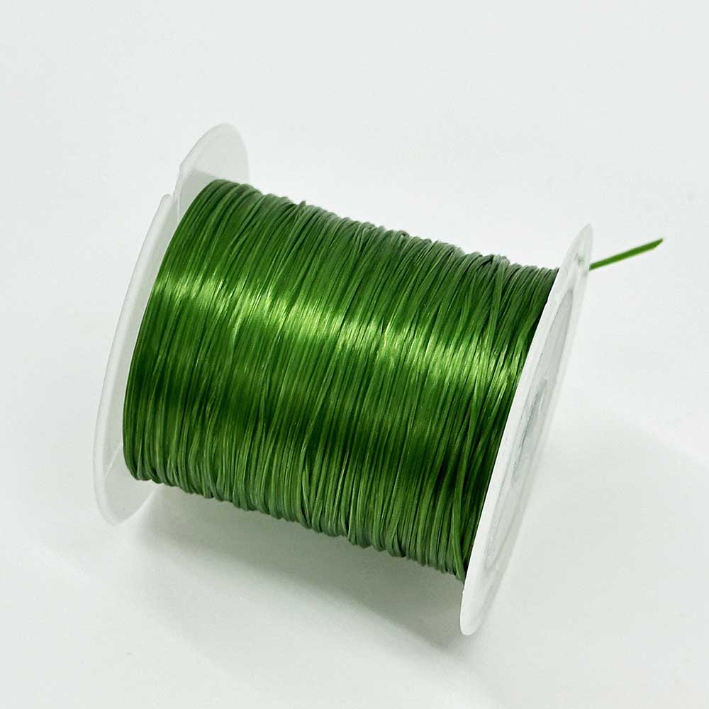 0.8mm 10Yards Elastic Bead Cord Flat Elastic Crystal String for Stretch Bracelet  Beading Bracelet Necklace Jewelry Making Craft Supplies