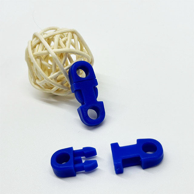 10mm 5pcs Quick Release Plastic Buckles Durable Snap Clasps Round Side Safety Release Buckles