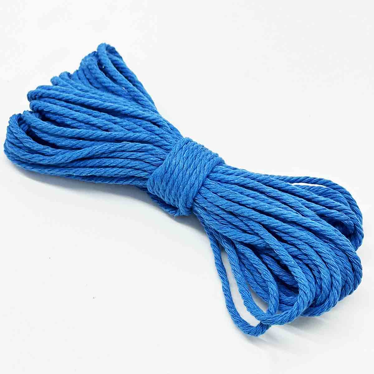 3mm 10Yards Colored Cotton Rope Yarn Macrame Cord Cotton Ropes