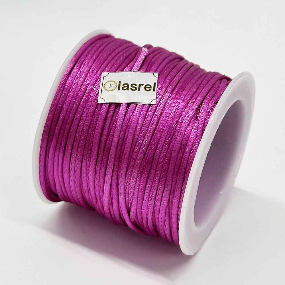 1.5mm 25yards/roll Jewelry Making DIY Making Chinese Knot Macrame Cord