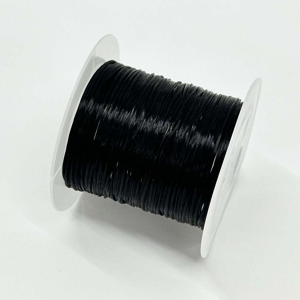 0.8mm 10Yards Elastic Bead Cord Flat Elastic Crystal String for Stretch Bracelet  Beading Bracelet Necklace Jewelry Making Craft Supplies