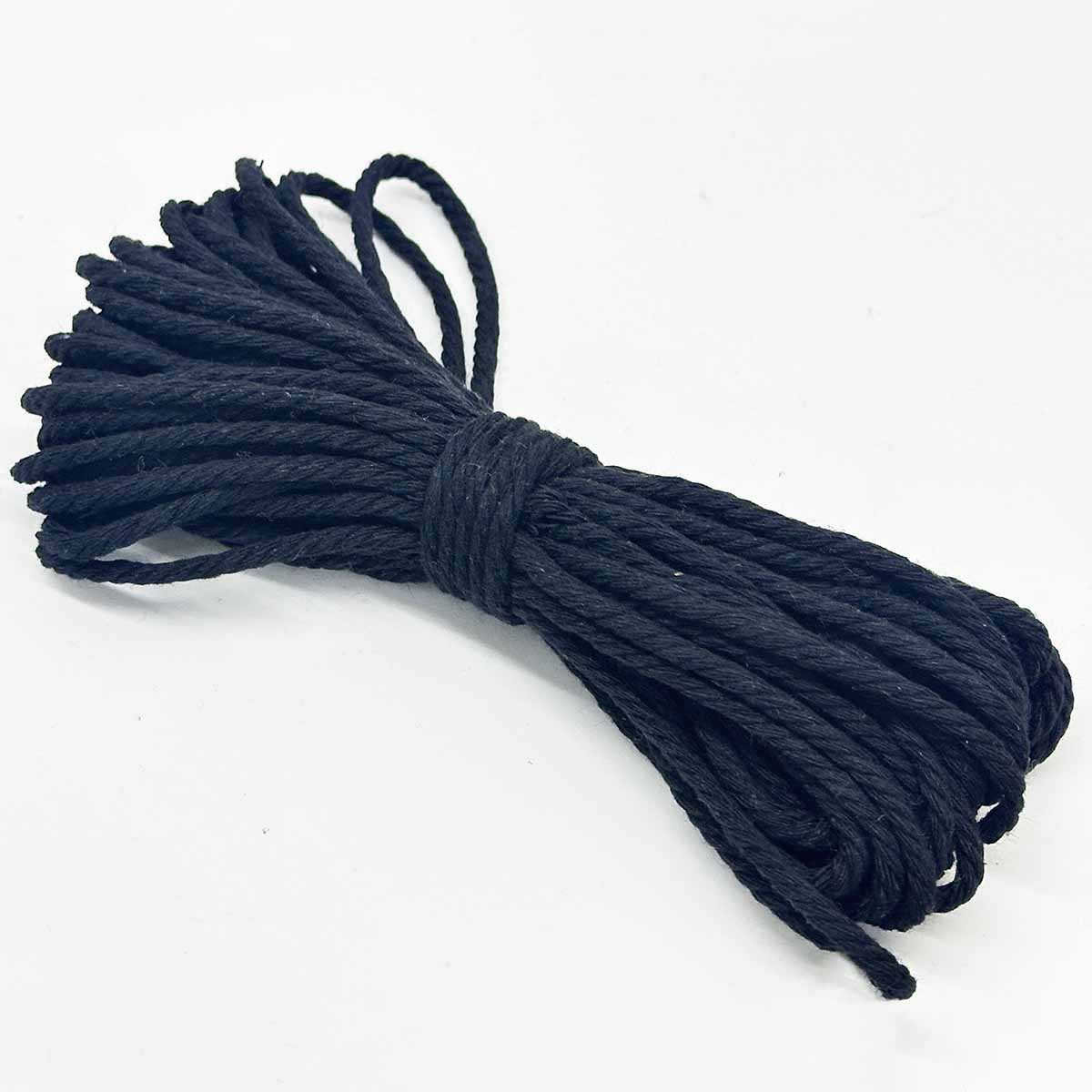 3mm 10Yards Colored Cotton Rope Yarn Macrame Cord Cotton Ropes