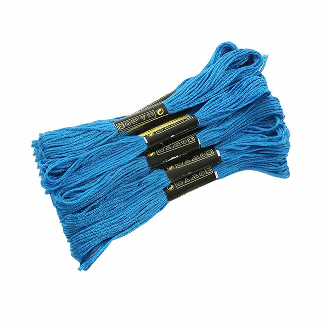 8pcs Jacquard Thread Cotton Thread  Embroidery Floss Cross Stitch Thread