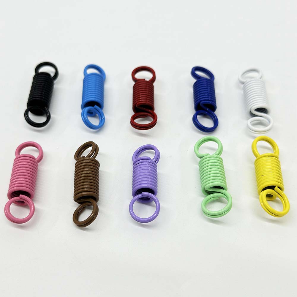 5pcs Multifunctional Decorative Buckle DIY Keyring Connection Buckle Double Coil Spring Jewelry Accessories