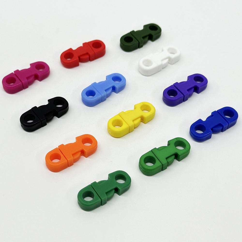 10mm 5pcs Quick Release Plastic Buckles Durable Snap Clasps Round Side Safety Release Buckles