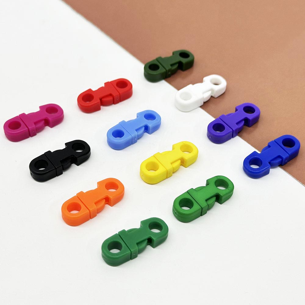 10mm 5pcs Quick Release Plastic Buckles Durable Snap Clasps Round Side Safety Release Buckles