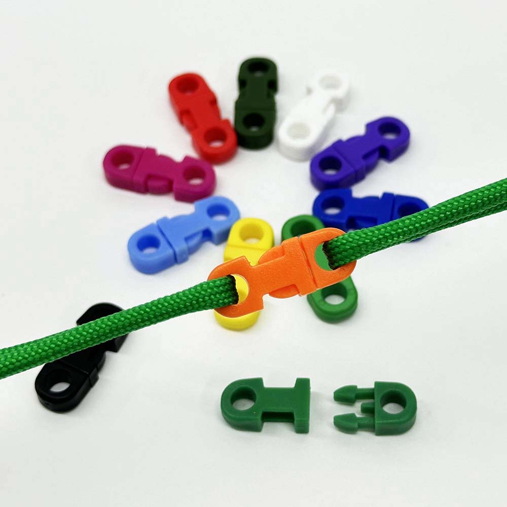 10mm 5pcs Quick Release Plastic Buckles Durable Snap Clasps Round Side Safety Release Buckles