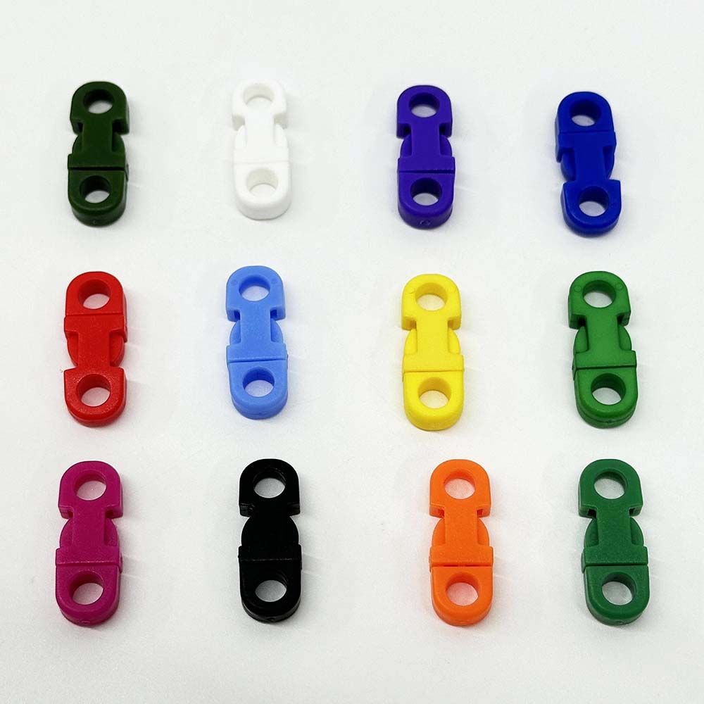 10mm 5pcs Quick Release Plastic Buckles Durable Snap Clasps Round Side Safety Release Buckles