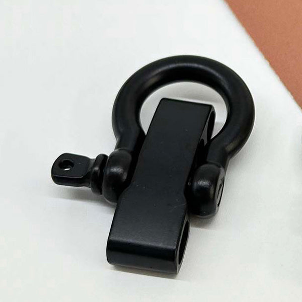 Alloy Steel Paracord Bracelet Shackle Adjustable C-shaped/U-shaped Metal Detachable Buckle Clips