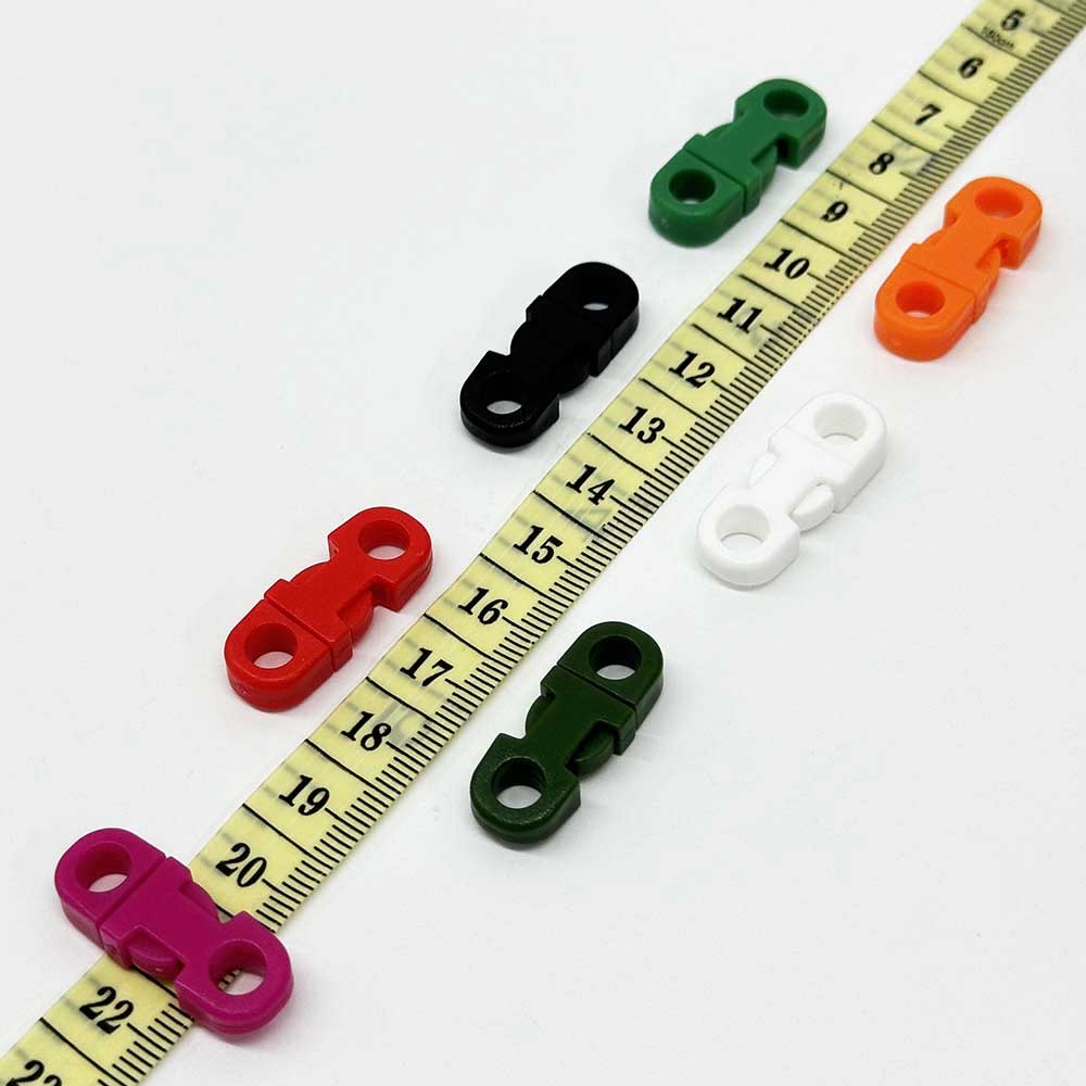 10mm 5pcs Quick Release Plastic Buckles Durable Snap Clasps Round Side Safety Release Buckles